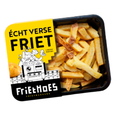 Friethoes verse friet met schil